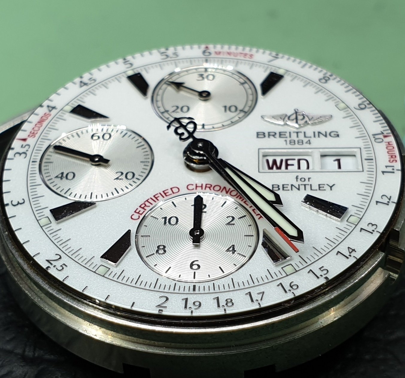 breitling bentley reparatie