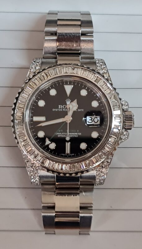 rolex gmt II laser polijsten