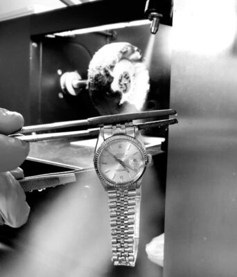 Horloge laten polijsten