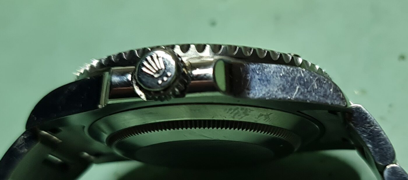 rolex submariner polijsten