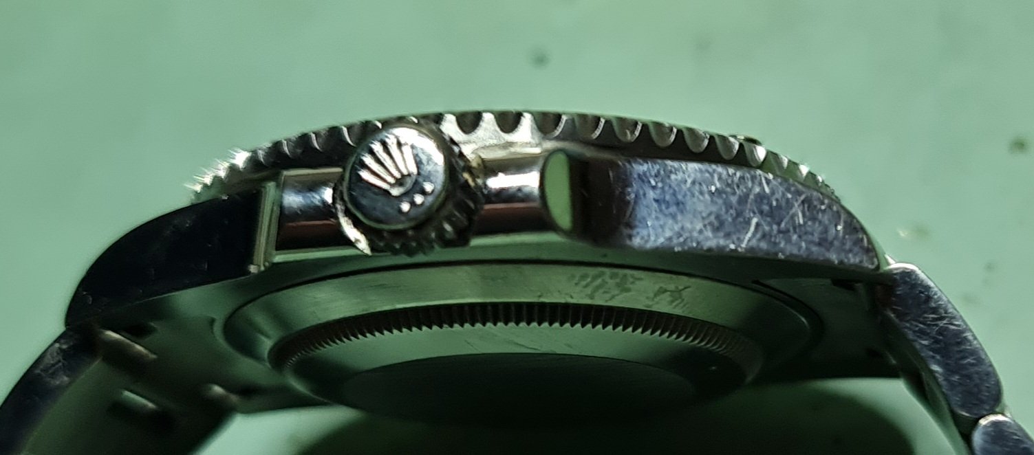 rolex submariner polijsten