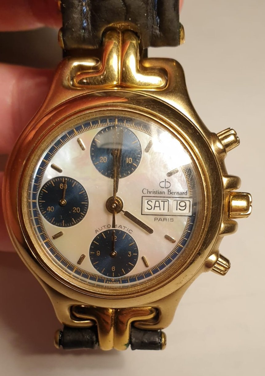 christian bernard horloge kapot