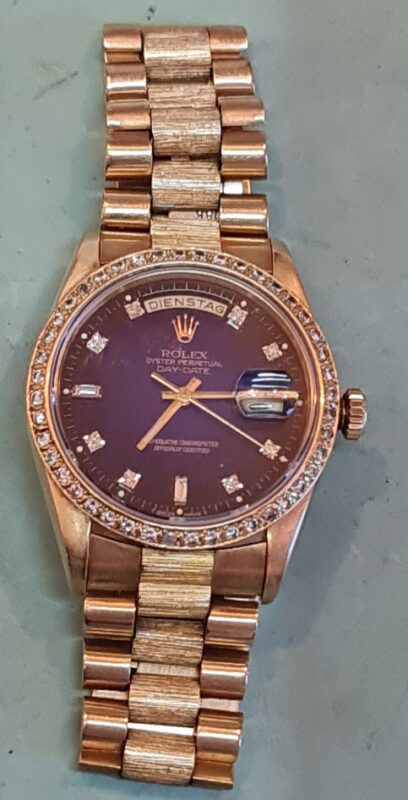 rolex day date service