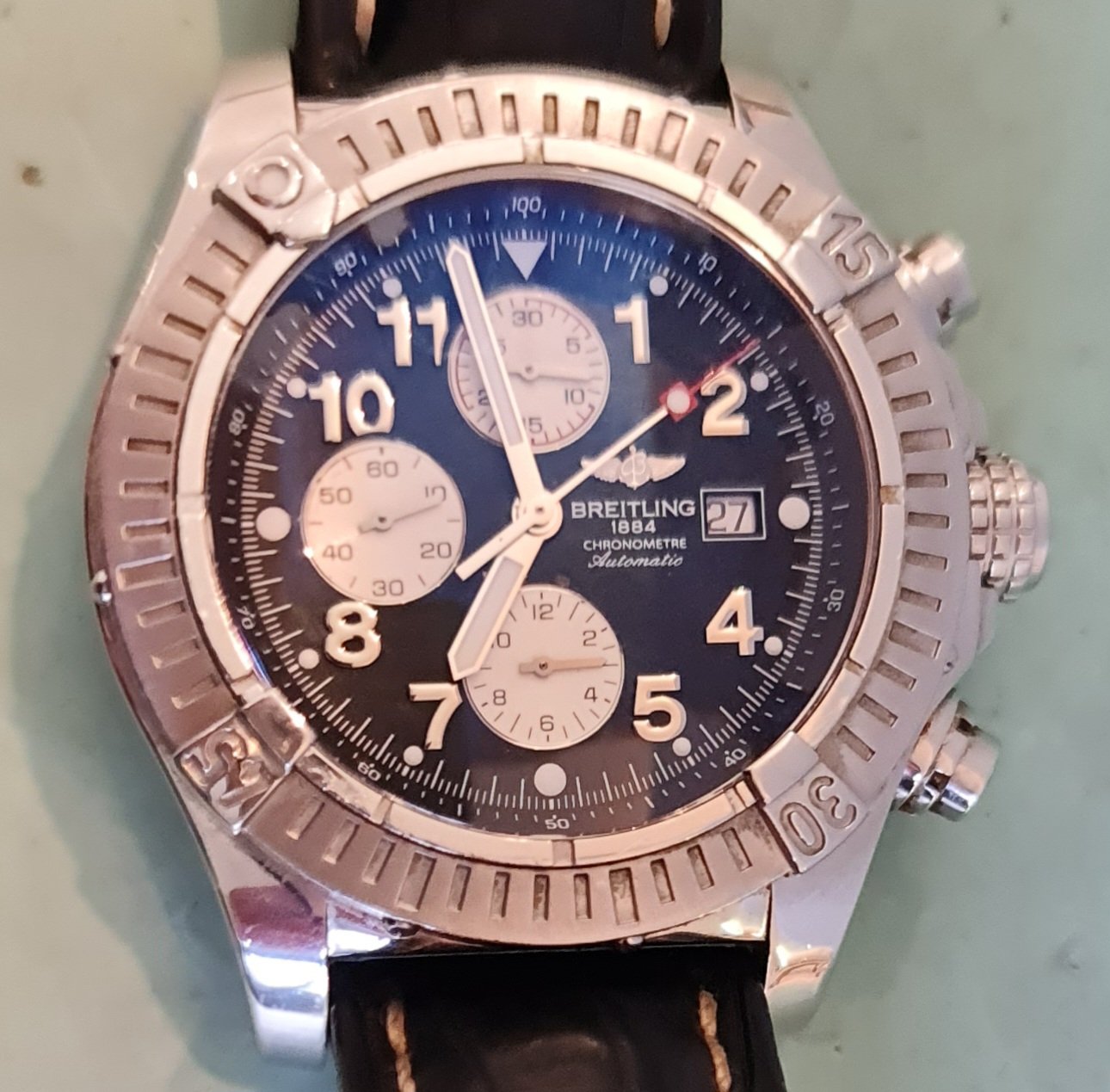 breitling wijzers vervangen