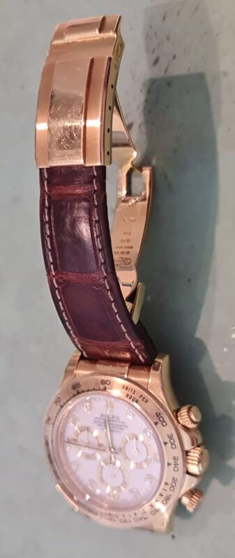 rolex daytona laser polijsten