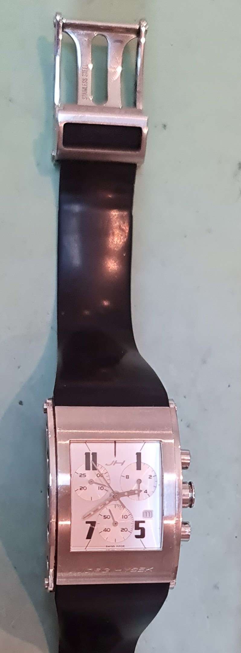 jorg hysek horloge polijsten