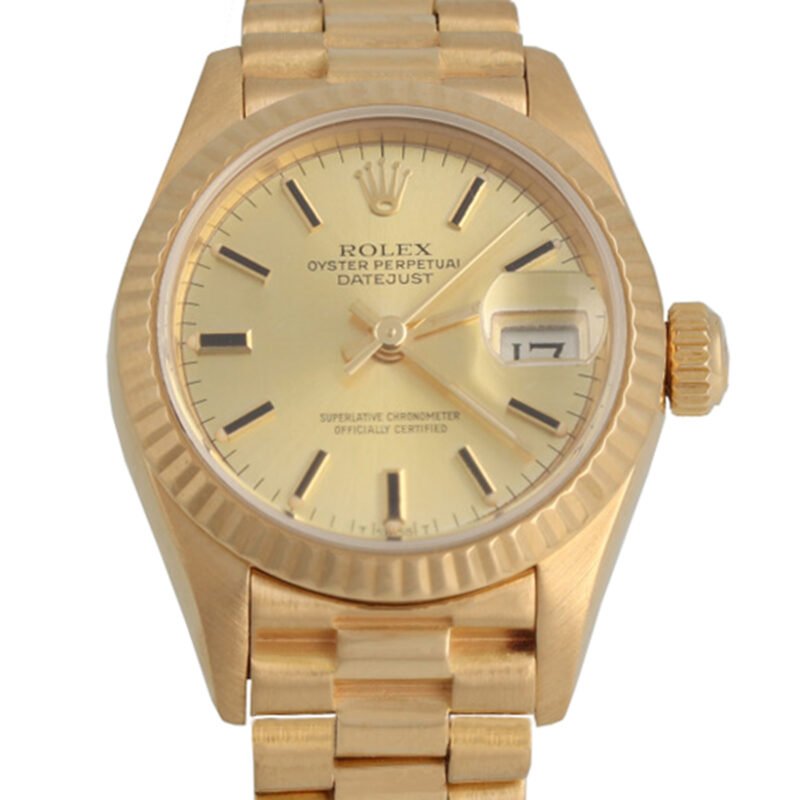 rolex president band polijsten