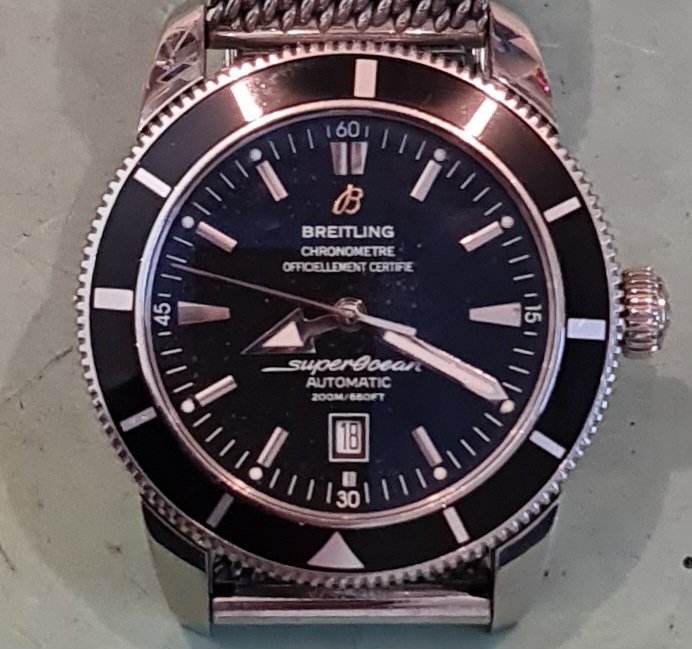 breitling polijsten