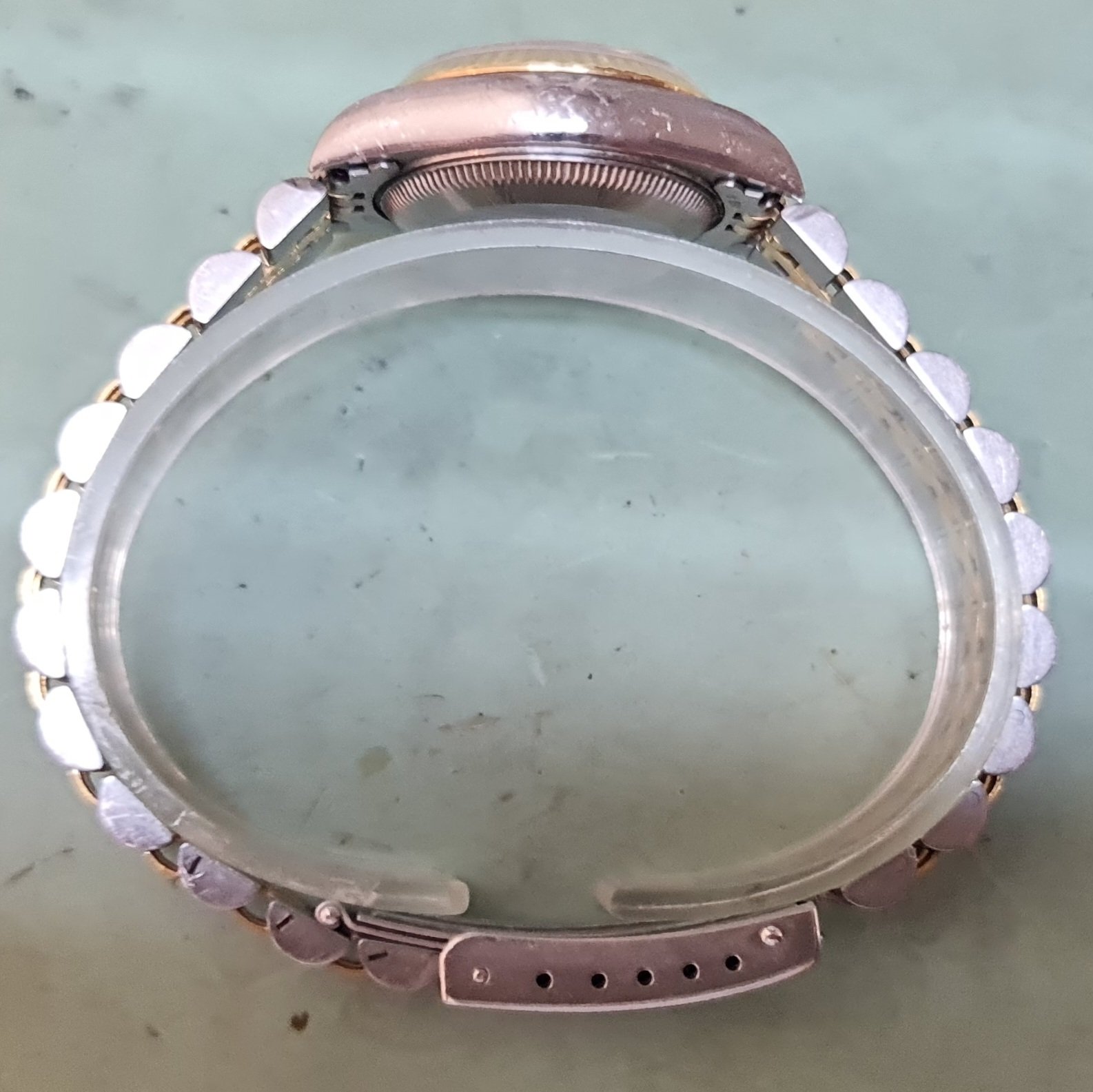 rolex gouden band repareren