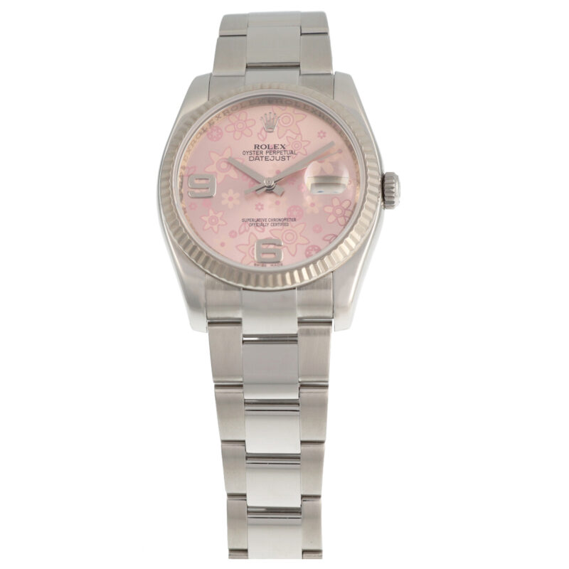 rolex wit goud laser polish