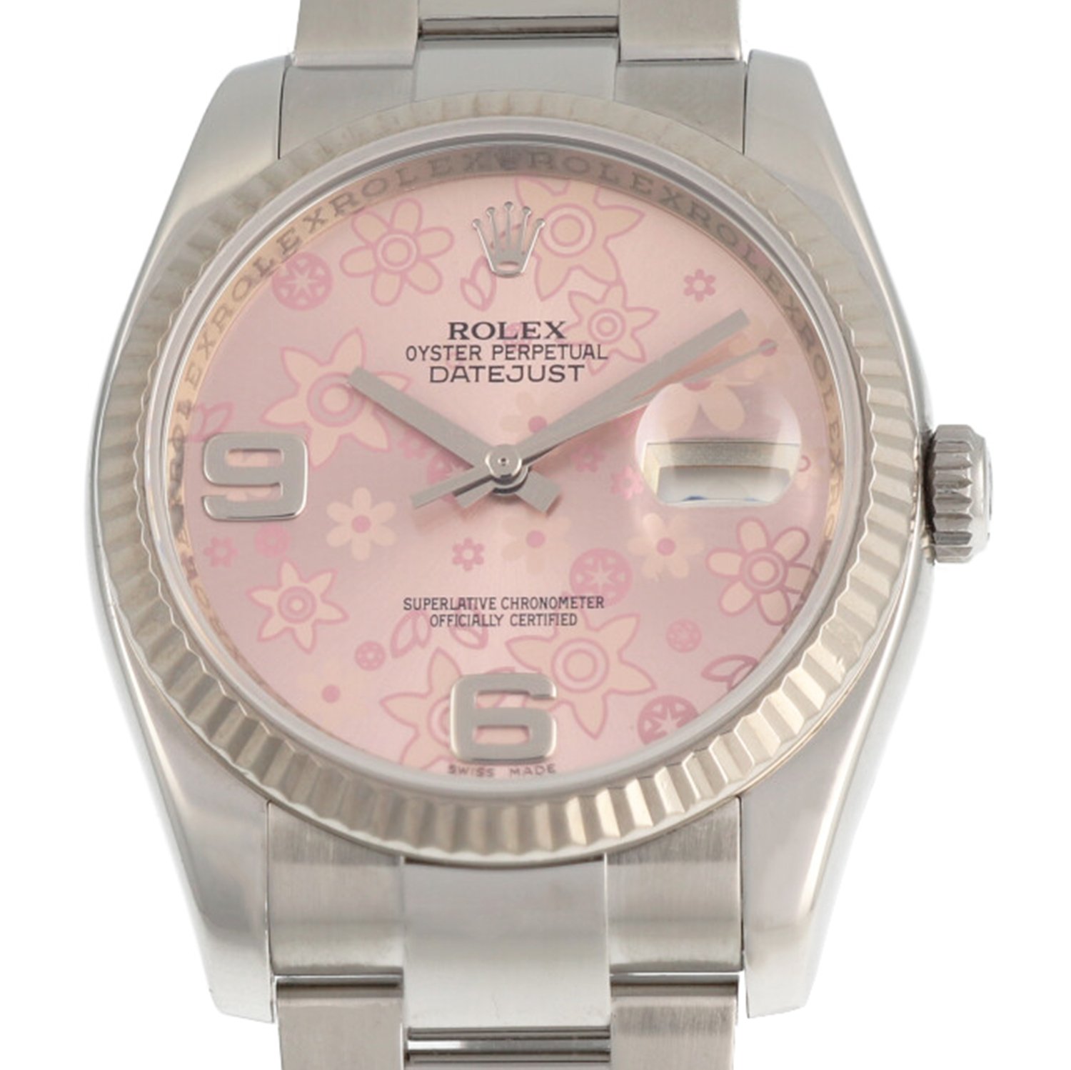 rolex wit goud polijsten