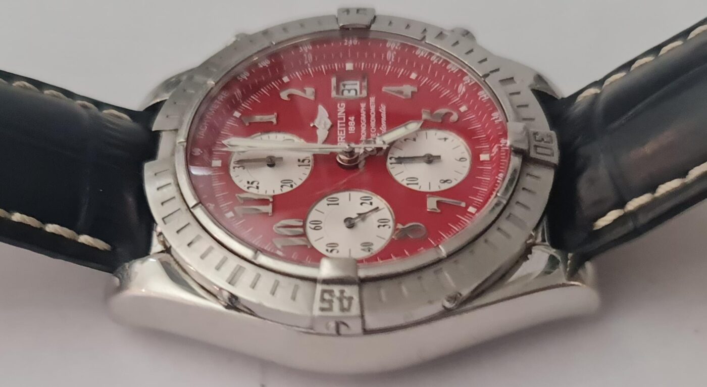 breitling dial revisie