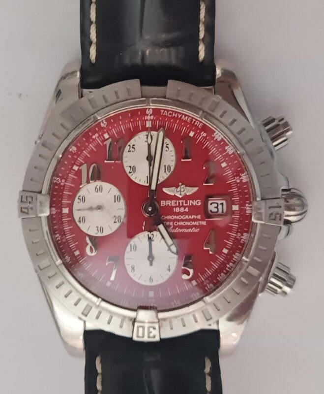 breitling dial reviseren