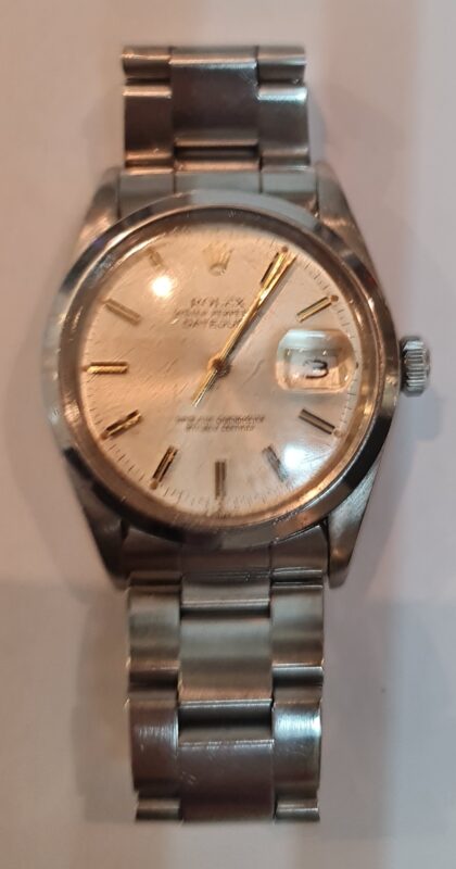 vintage rolex datejust polijsten