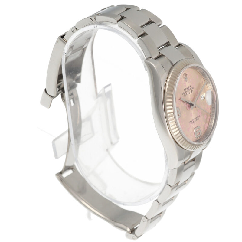 rolex wit goud laser polijsten