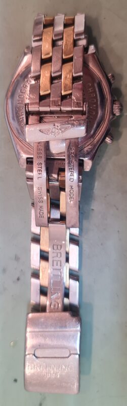 breitling chronomat bracelet repareren