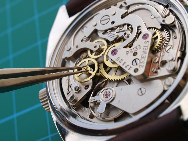 cartier horloge polijsten