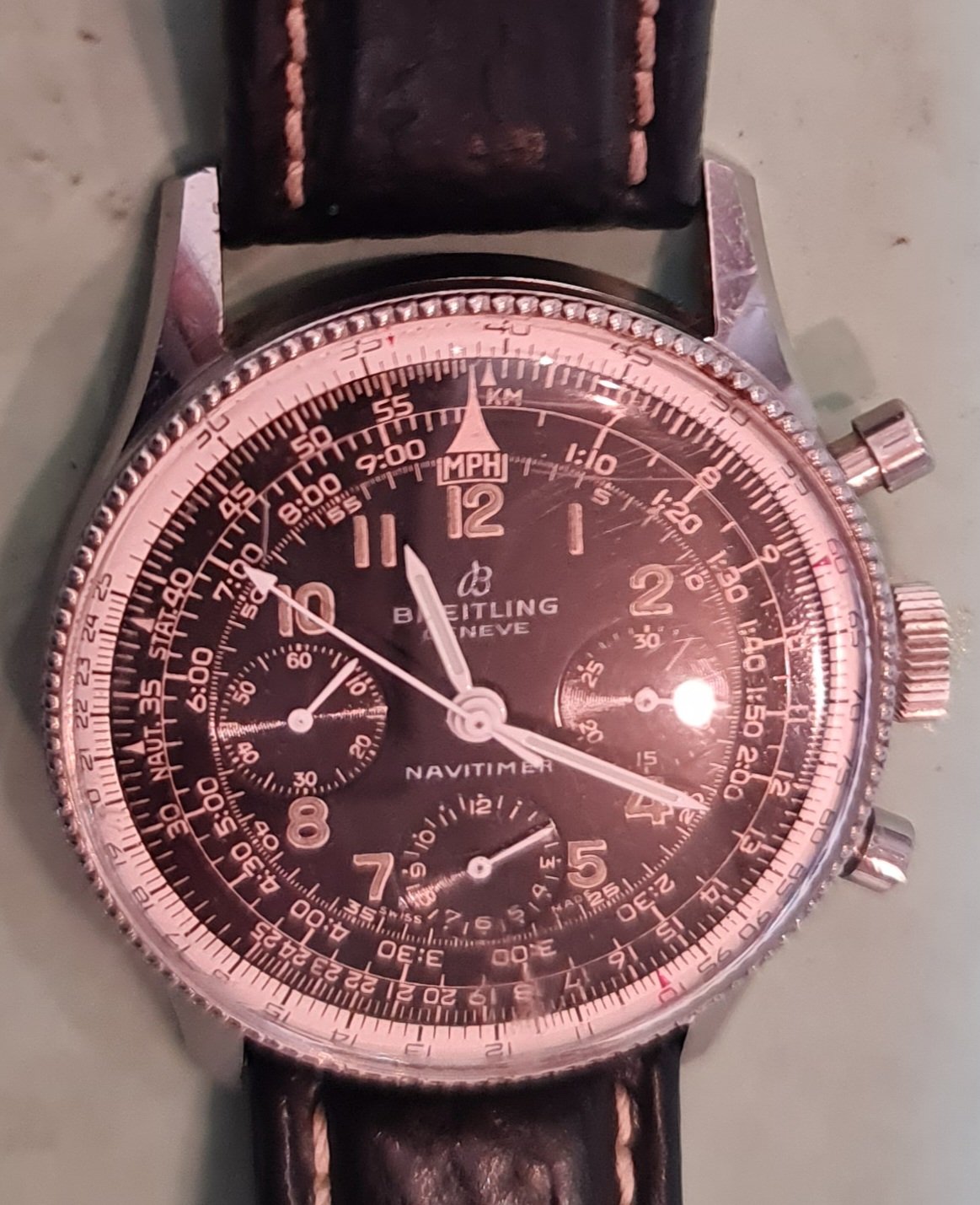 vintage breitling reviseren