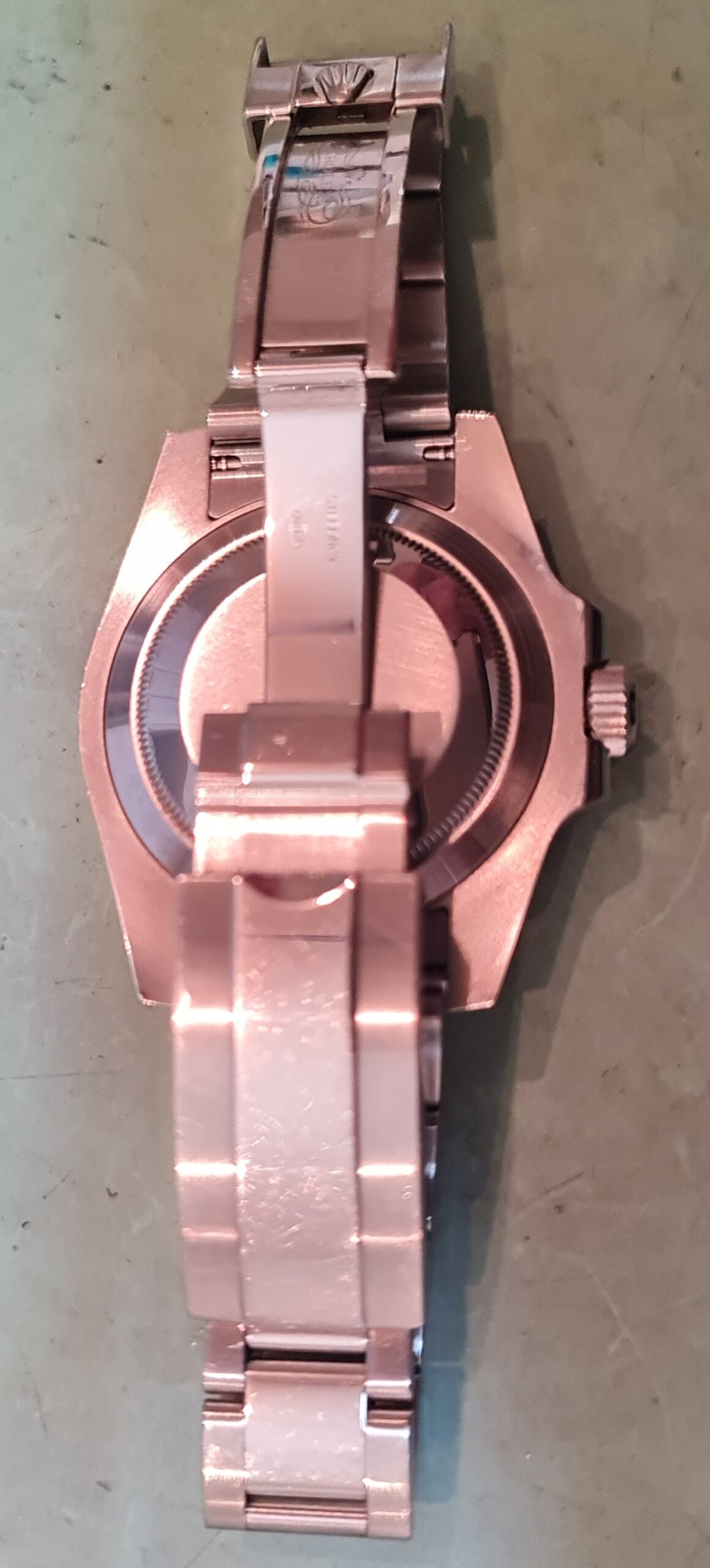 rolex krassen polijsten