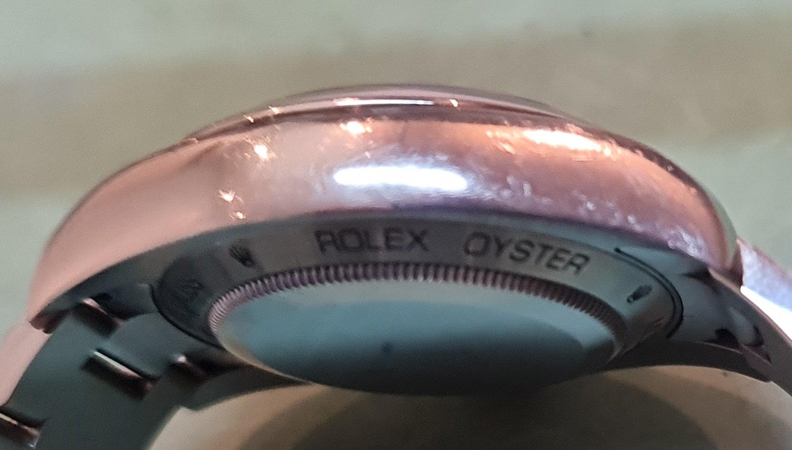 role milgauss laser polijsten