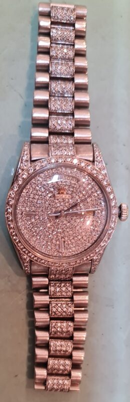 rolex band polijsten