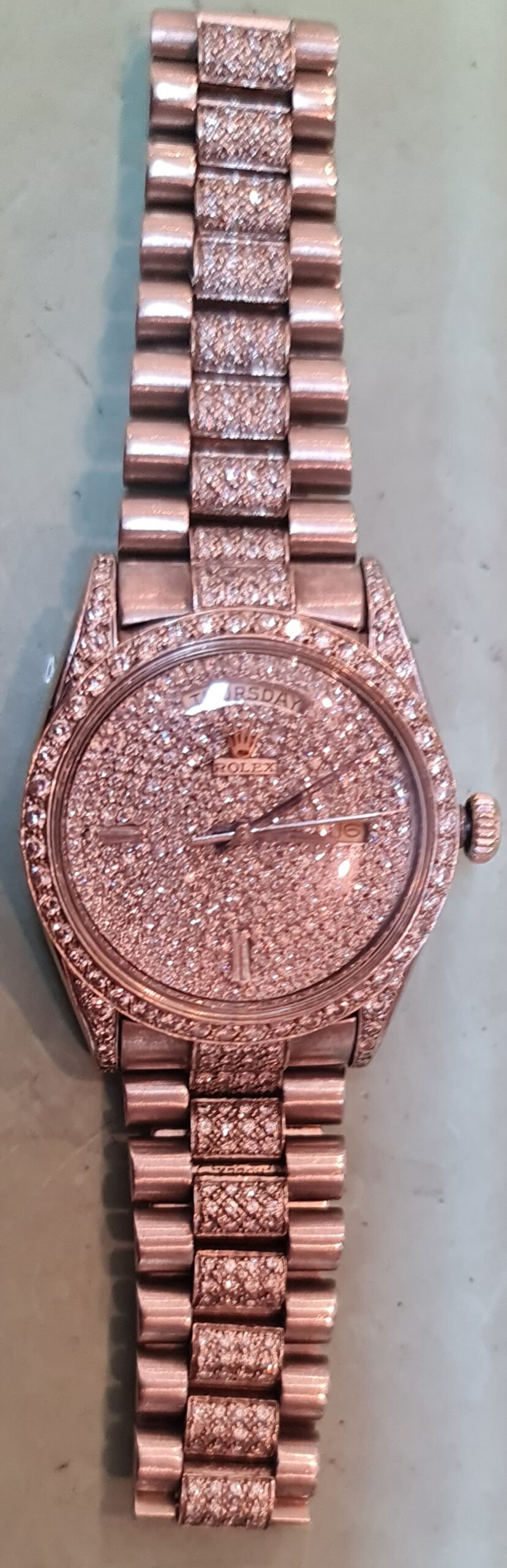 rolex band polijsten