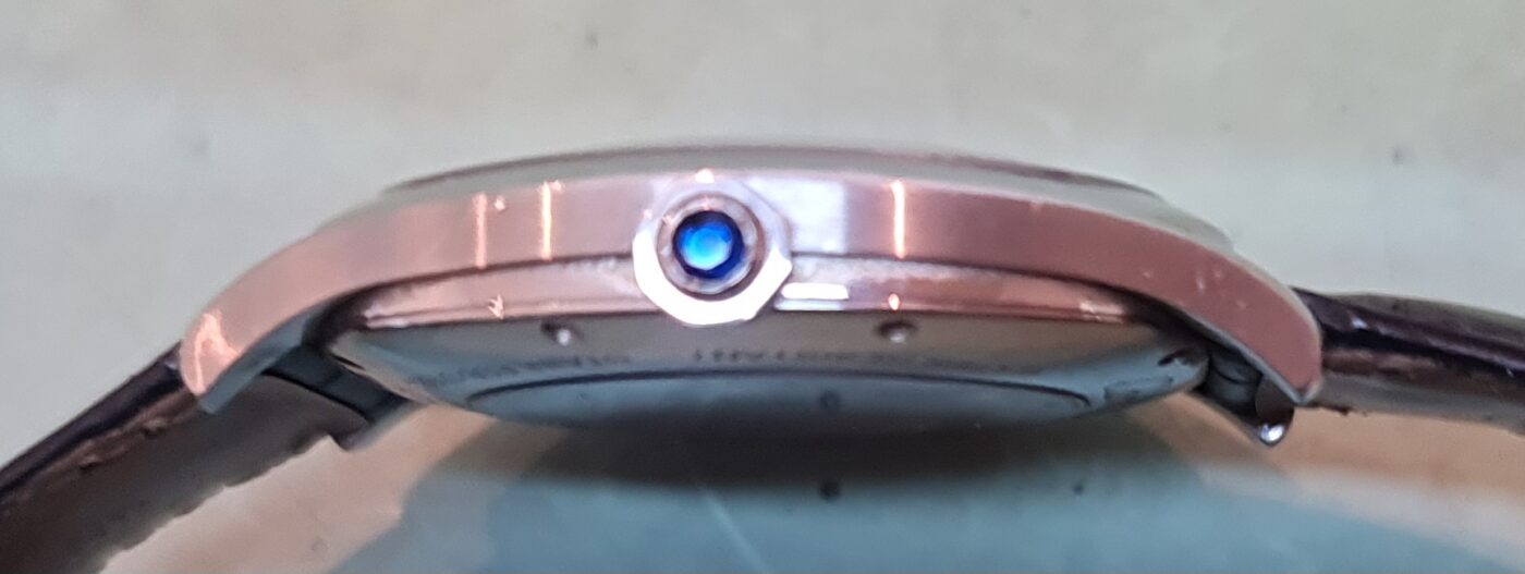 cartier dive kroon kapot