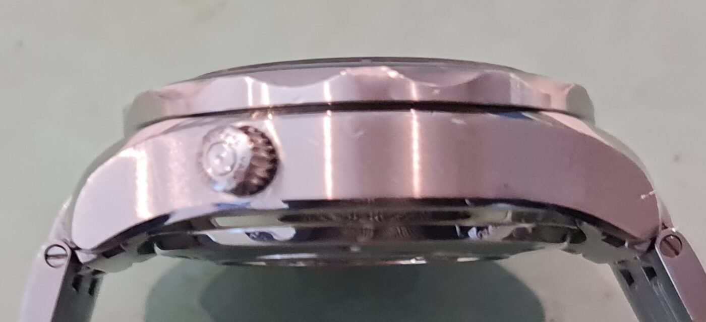 omega horloge laser polijsten