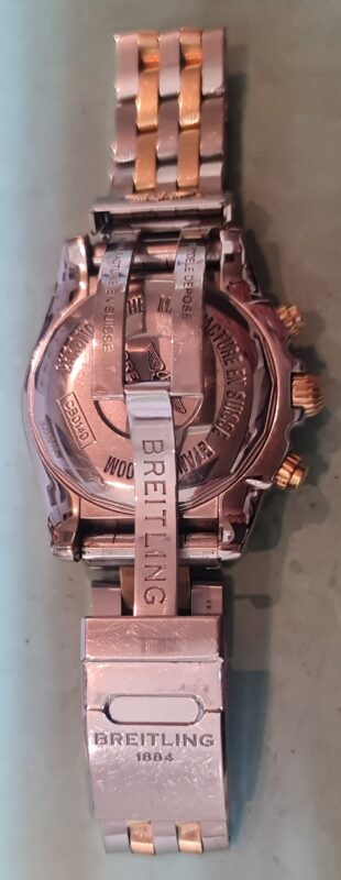 breitling bracelet polijsten
