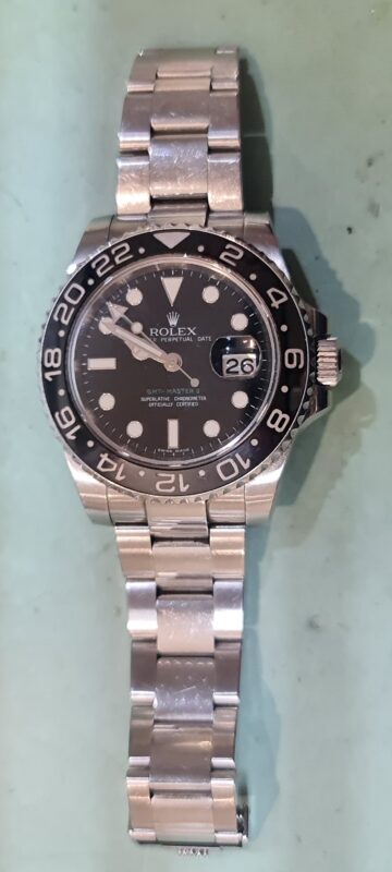 rolex water schade
