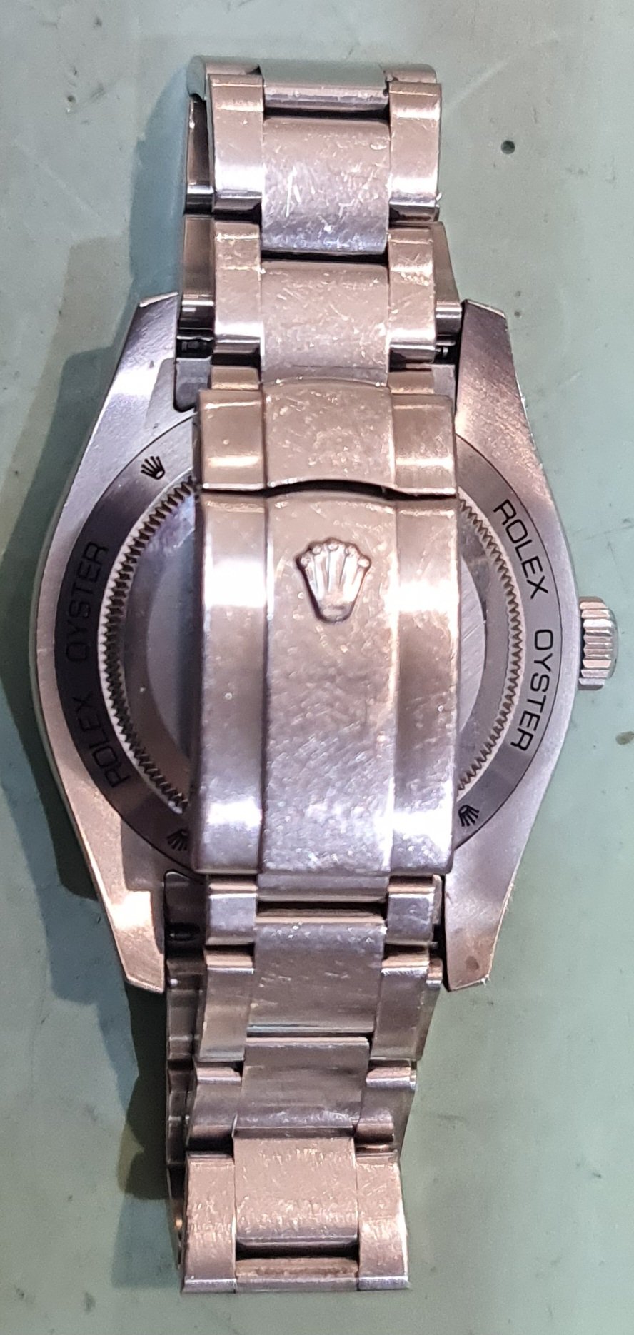 rolex milgauss polijsten