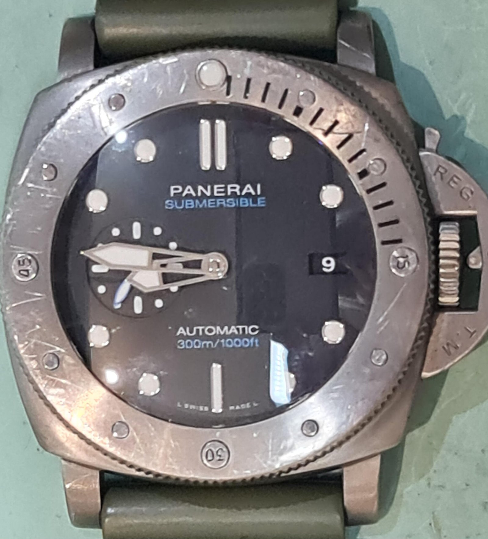 panerai wijzers vervangen