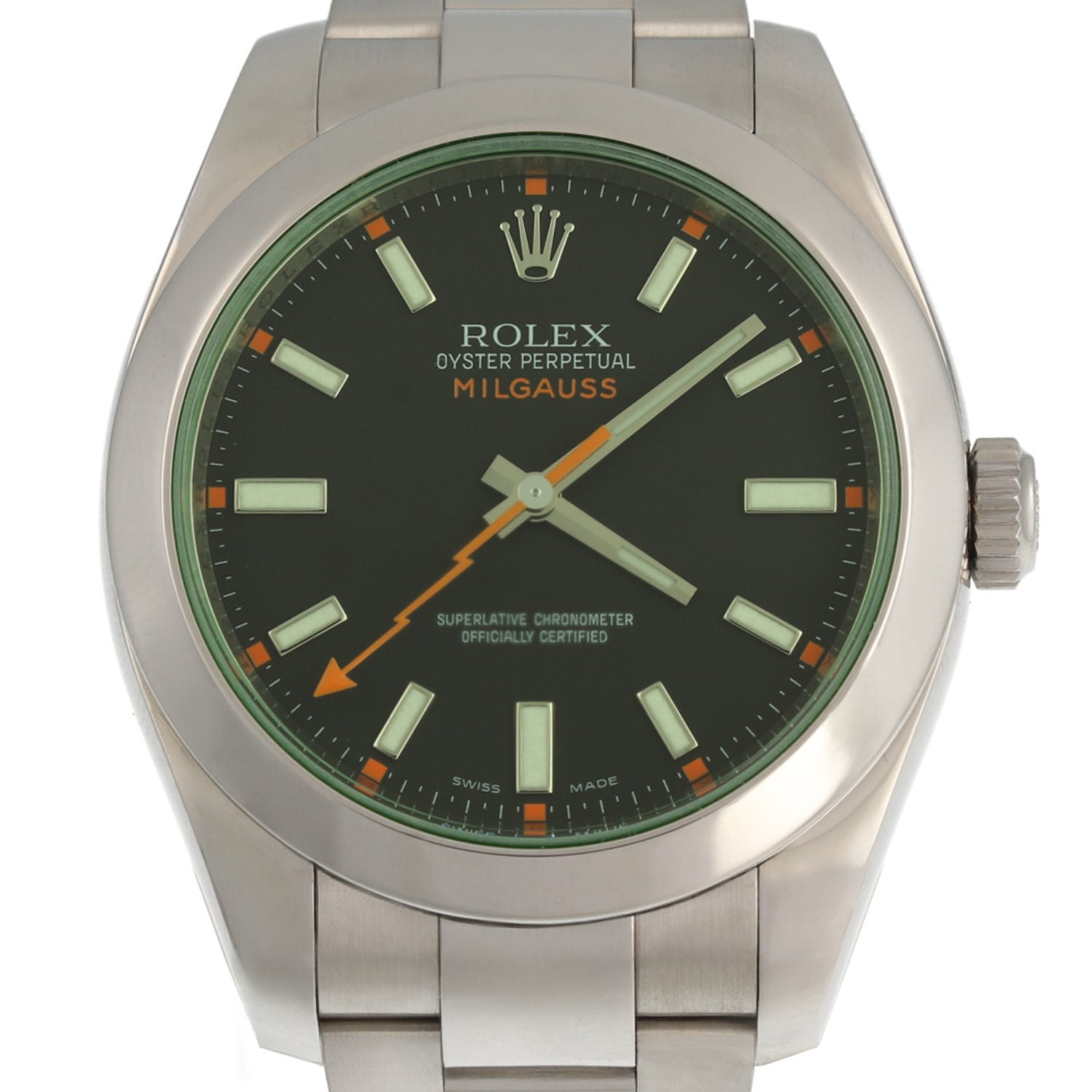 rolex milgauss service