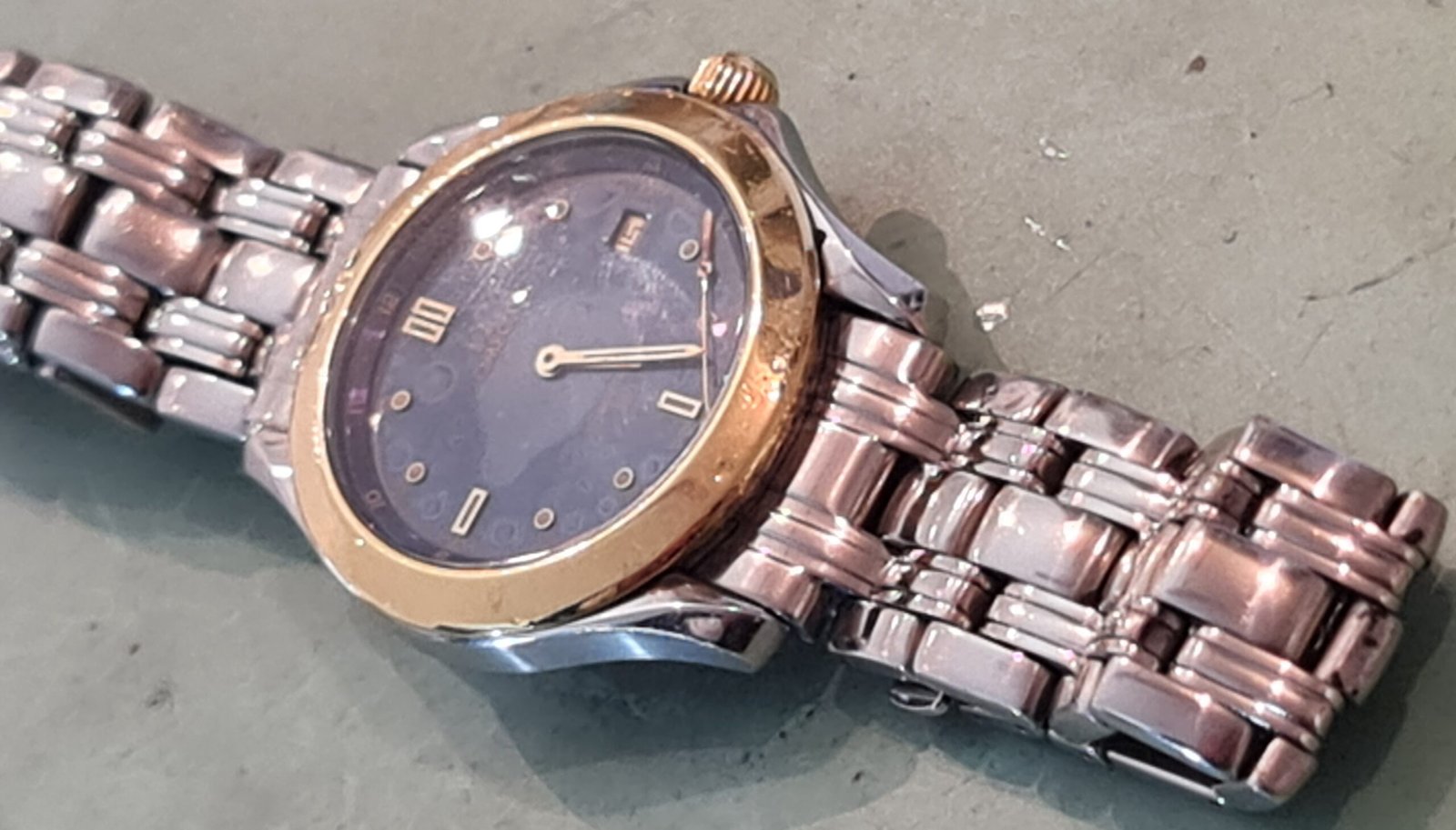 vintage omega service