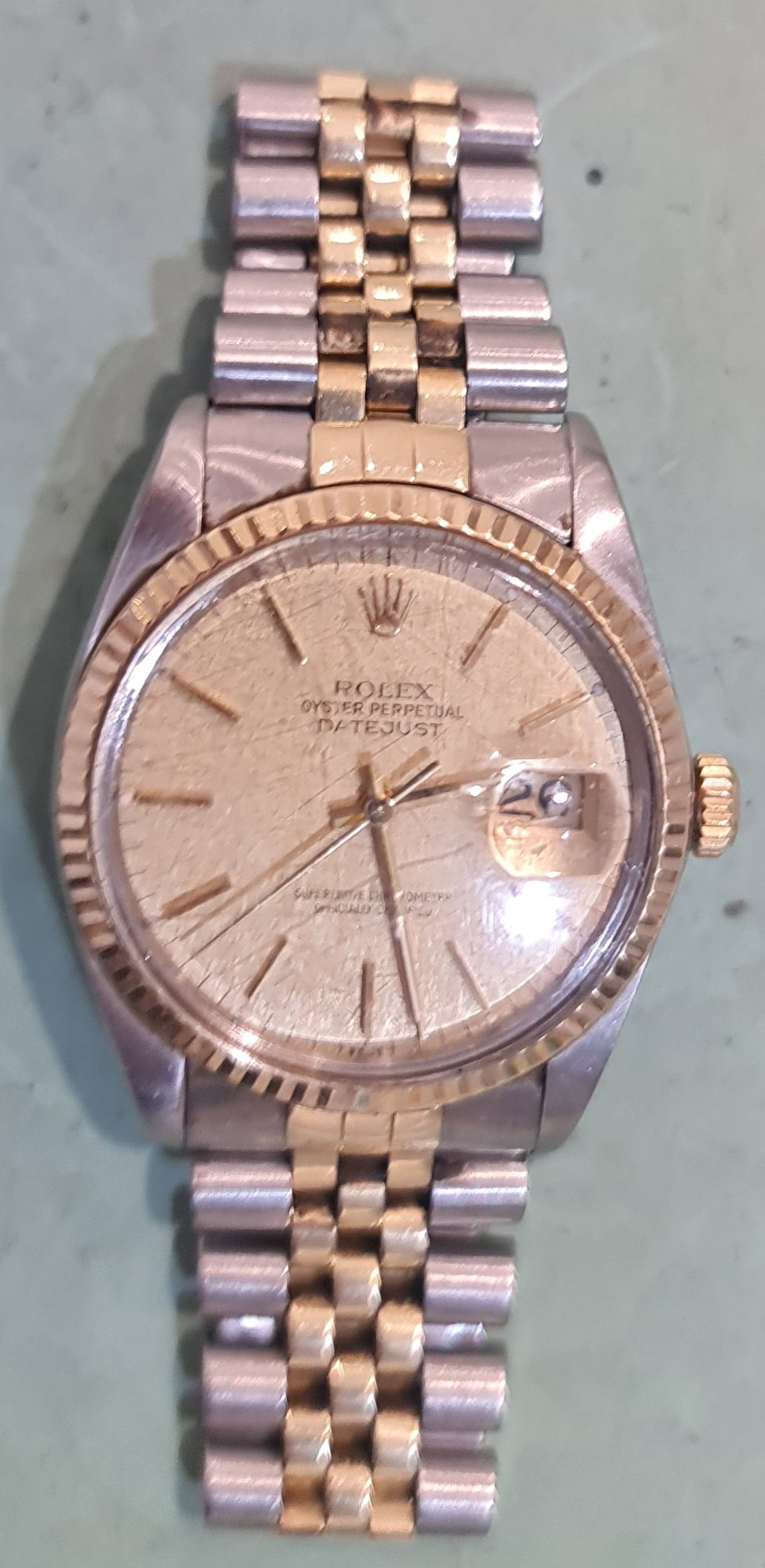 rolex date polijsten