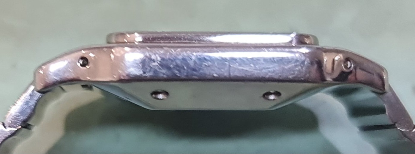 cartier santos horloge reparatie