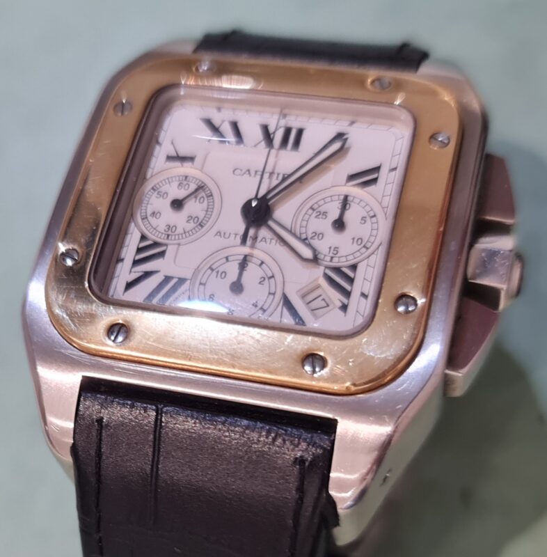 cartier wijzerplaat vervangen