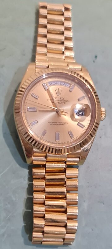 rolex day/date service
