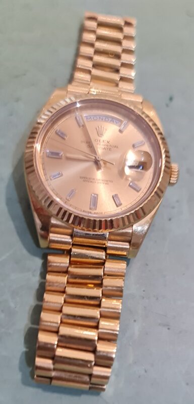 rolex day date service