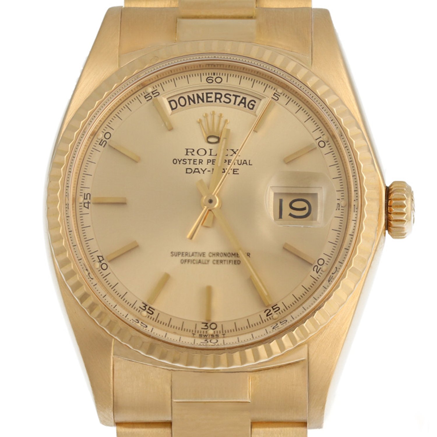 daydate rolex polijsten