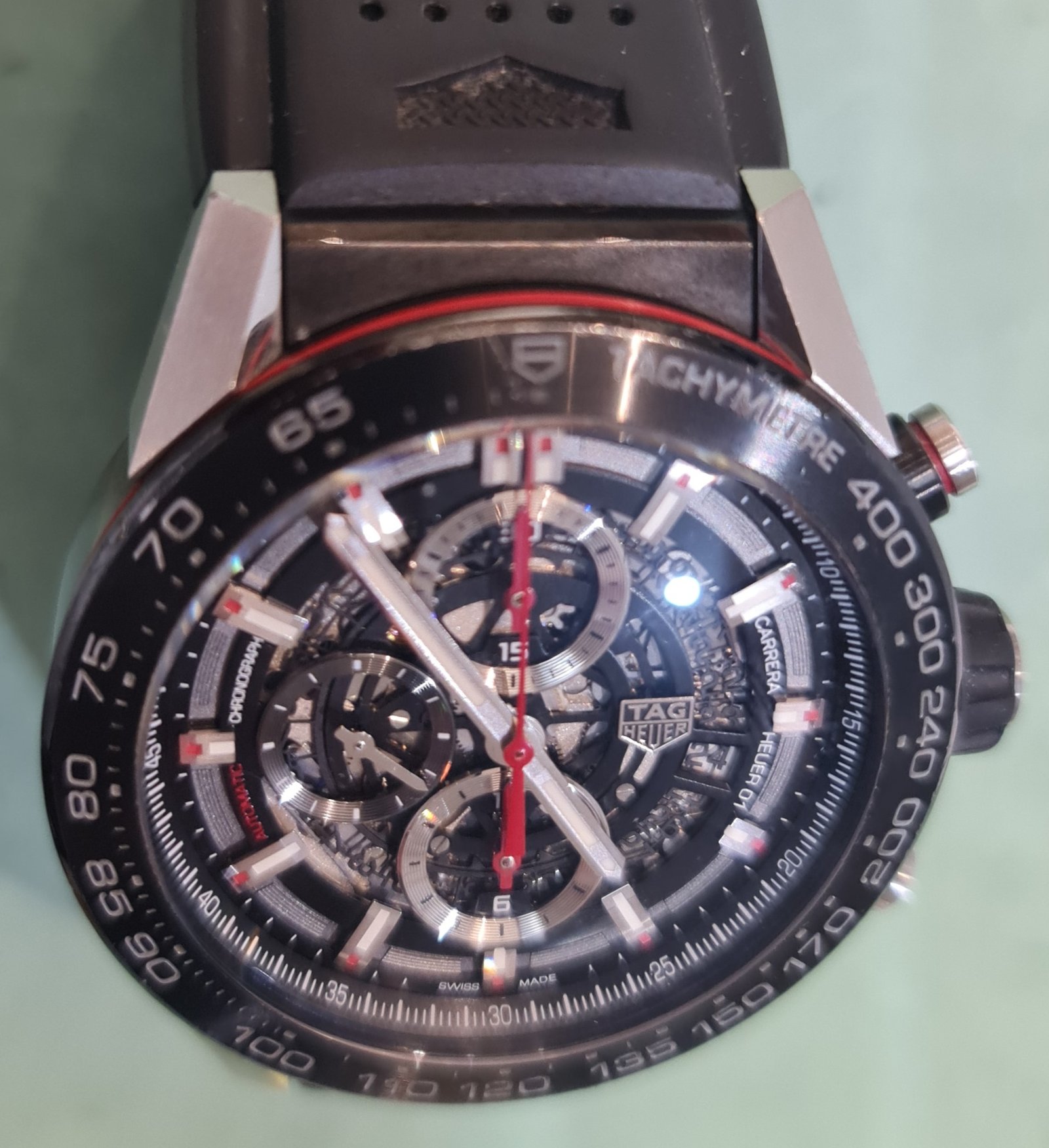 tag heuer wijzerplaat vervangen