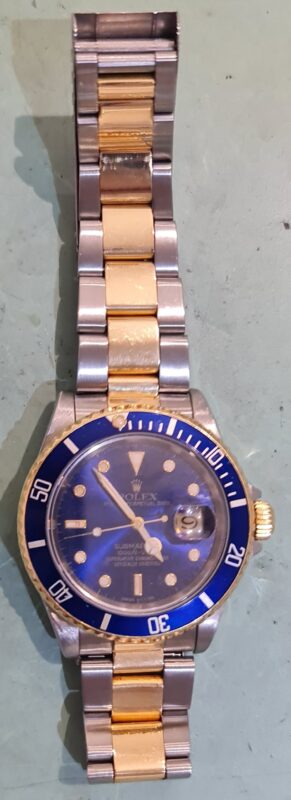 rolex vintage laser polijsten