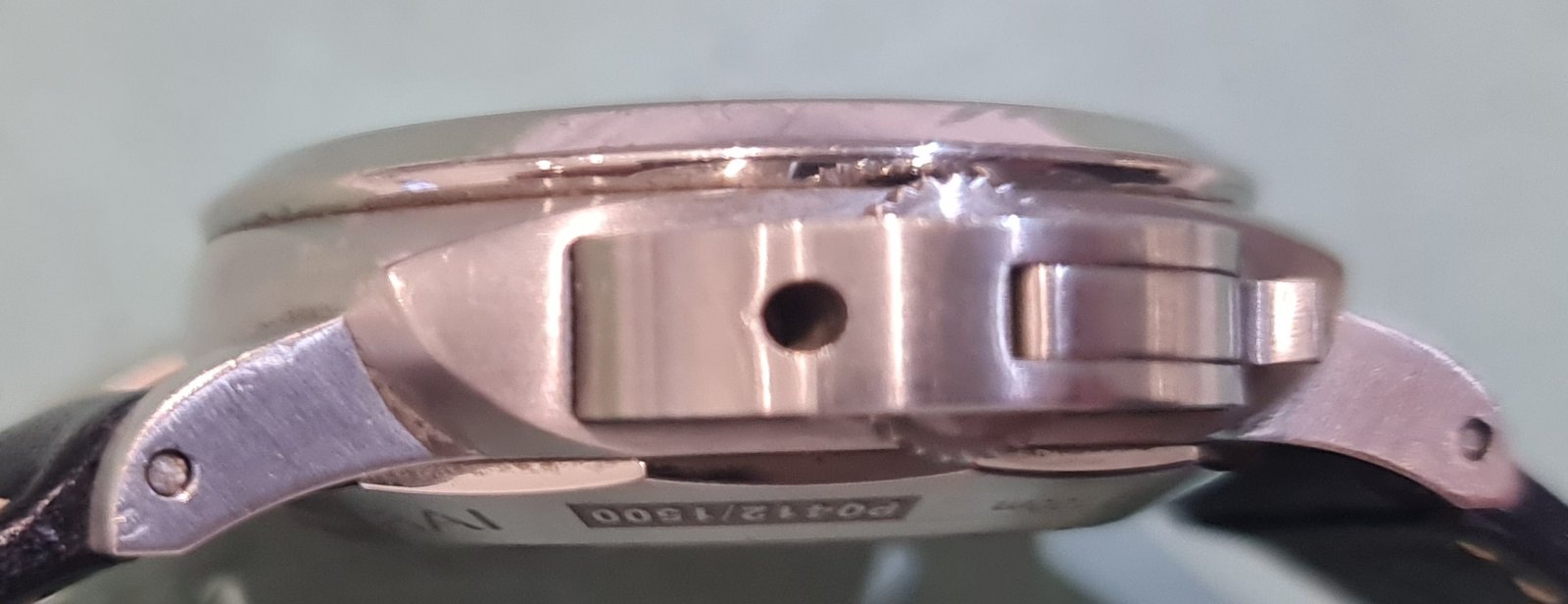 panerai kast laser polijsten