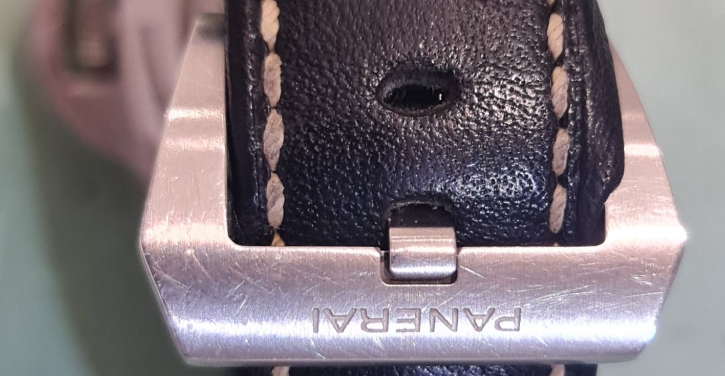 panerai gesp polijsten