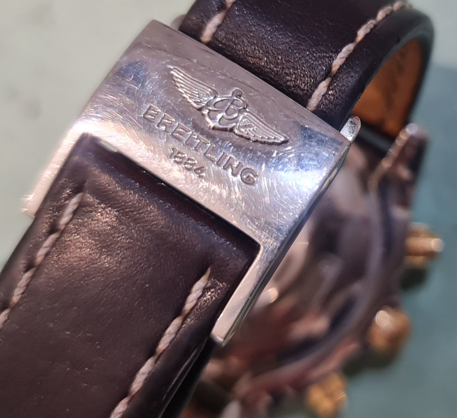 chronomat breitling kapot