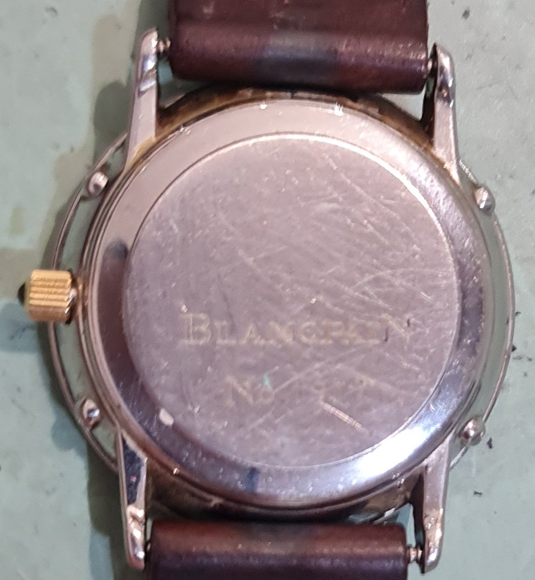 horloge blancpain repareren