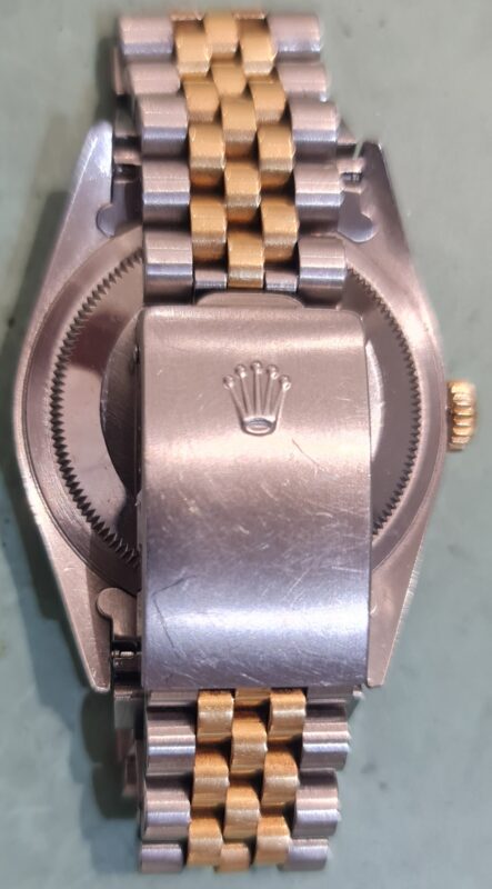 rolex horloge datejust polijsten