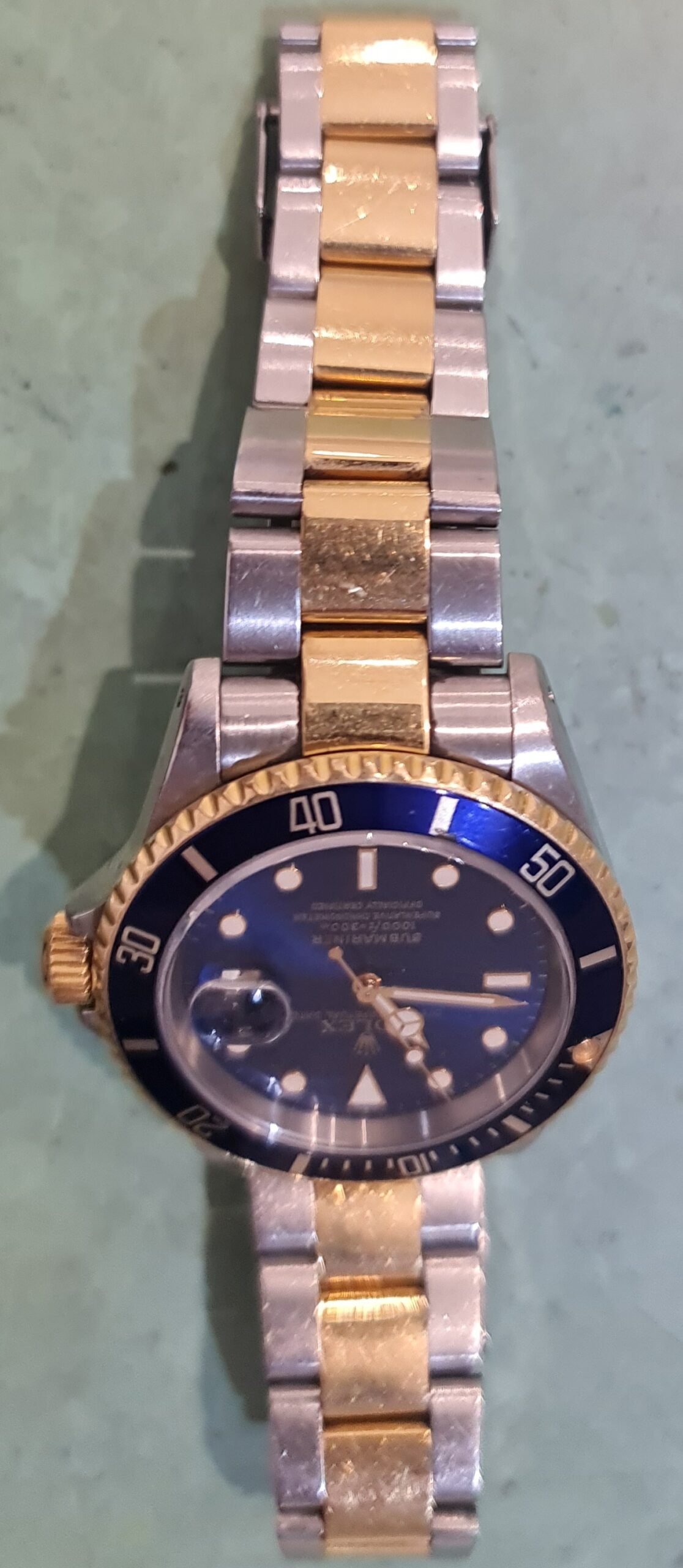 rolex submariner horloge kapot