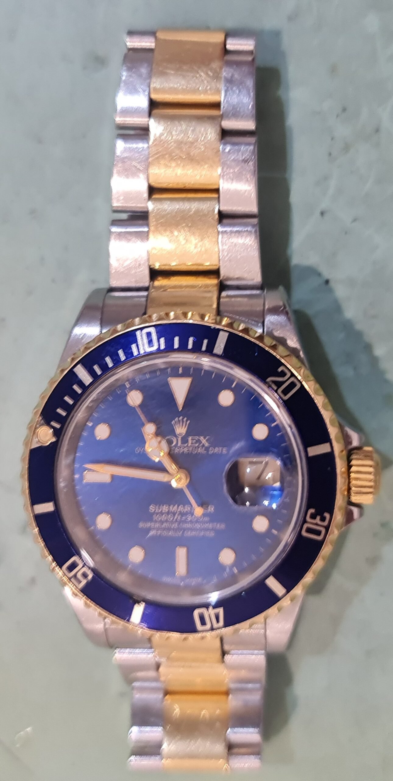 rolex submariner horloge repareren