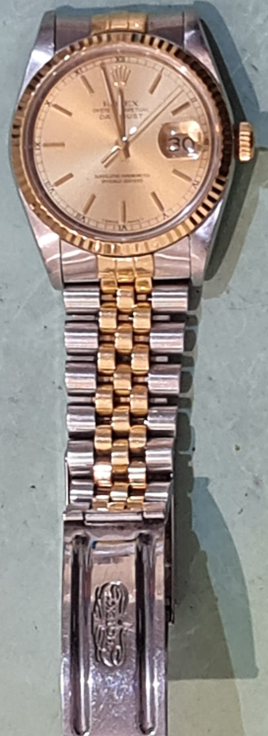 horloge rolex laser polijsten